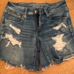 American Eagle jean shorts